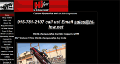 Desktop Screenshot of hi-low.net